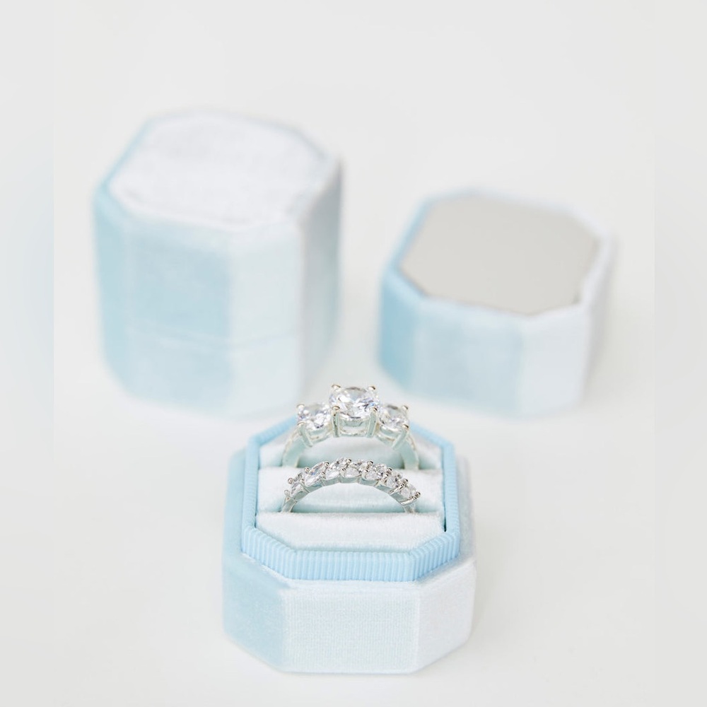 The Mrs Box Double Ring Box
